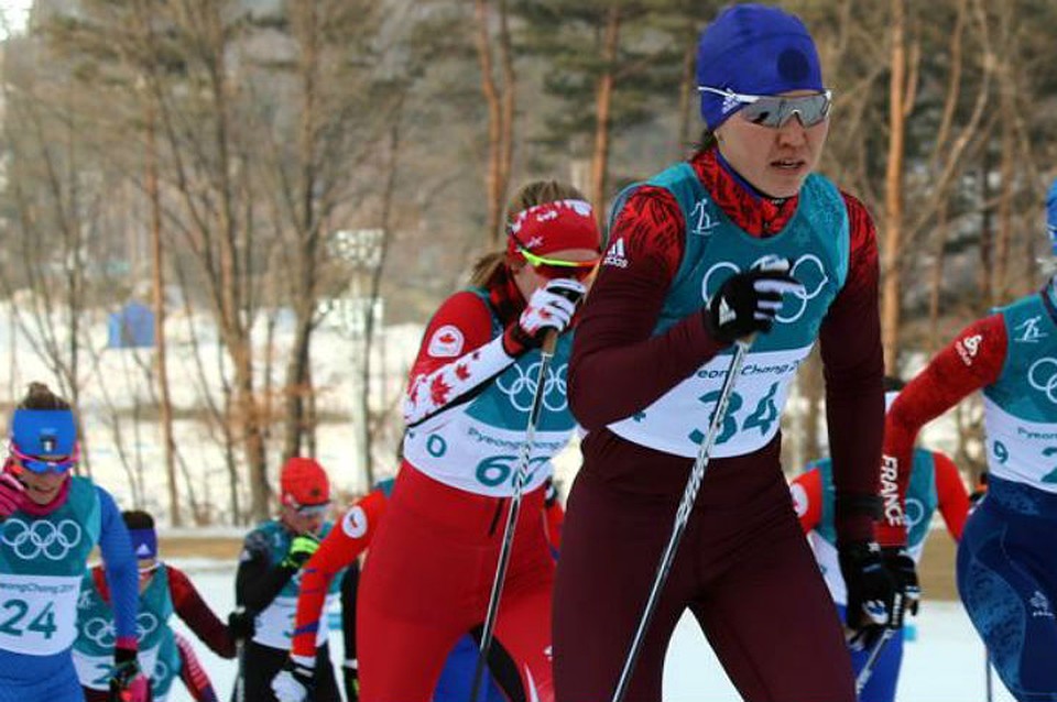 Алиса Жамбалова лыжница